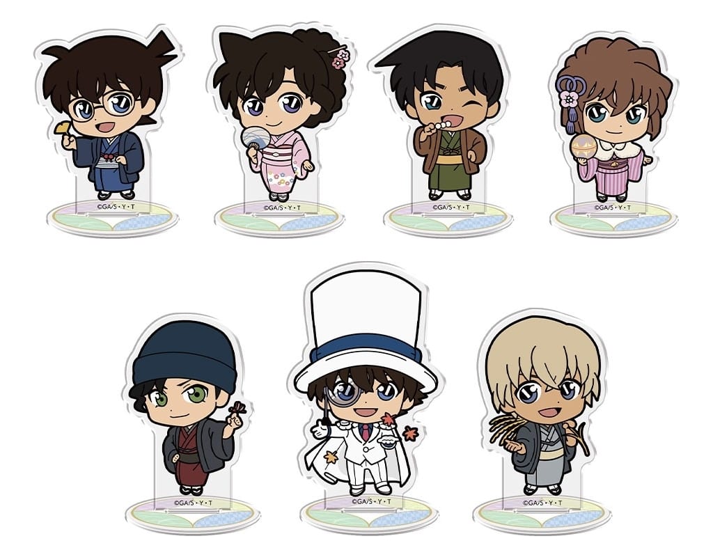 Mori Ran, etc. Detective Conan Chocokawa Acrylic Stand All 7 Types Set Acrylic Stand [USED]