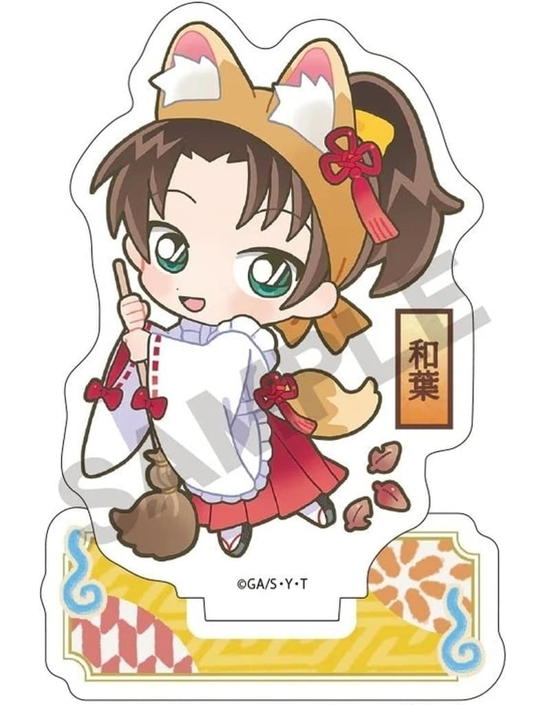 Kazuha Toyama Detective Conan Acrylic Stand Hyakki Yako Mini Chara Acrylic Stand [USED]