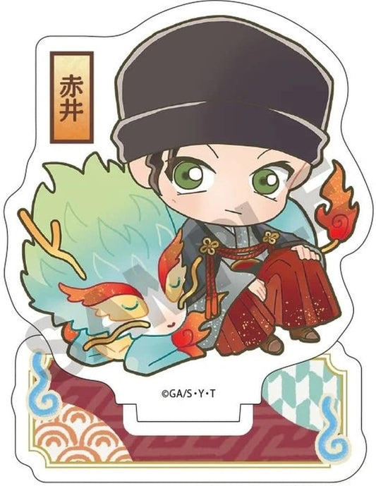 Shuichi Akai Detective Conan Acrylic Stand Hyakki Yako Mini Chara Acrylic Stand [USED]