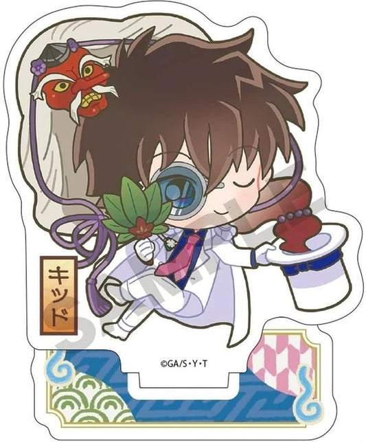 Kid the Phantom Thief Detective Conan Acrylic Stand Hyakki Yako Mini Chara Acrylic Stand [USED]