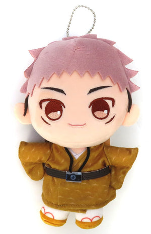 Yuji Itadori Jujutsu Kaisen Plush Mascot JR Tokai Jujutsu Kaisen Shinkansen de Iku Juju Tanbo in Kyoto Limited Mascot [USED]