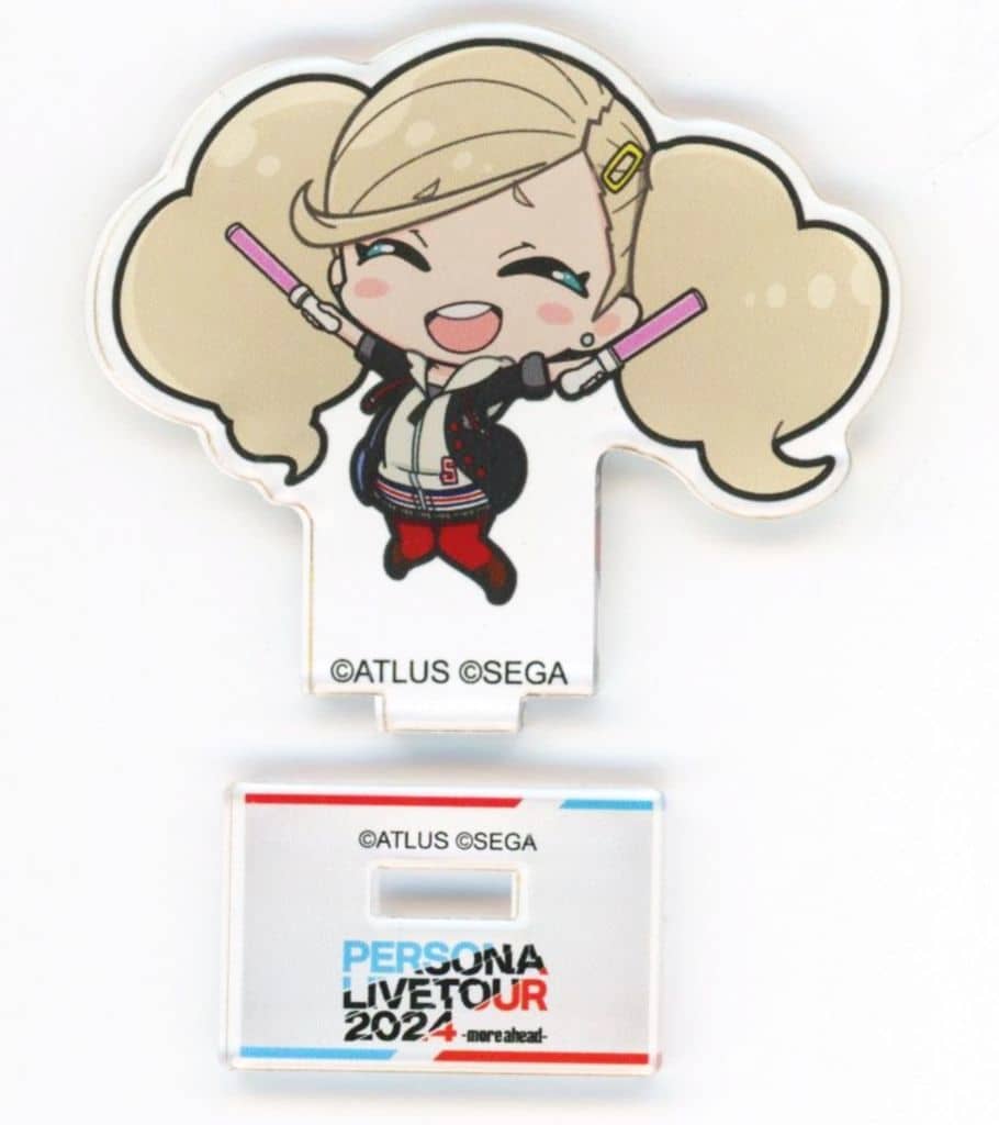 Persona Series Ann Takamaki P5 Chibi Acrylic Stand PERSONA LIVE TOUR 2024: more ahead Exclusive Trading Gacha Acrylic Stands [USED]