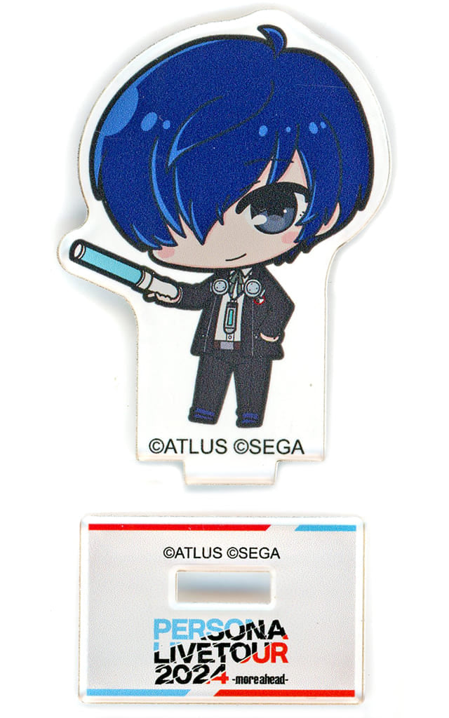 Persona Series Protagonist P3 Chibi Acrylic Stand PERSONA LIVE TOUR 2024: more ahead Exclusive Trading Gacha Acrylic Stands [USED]