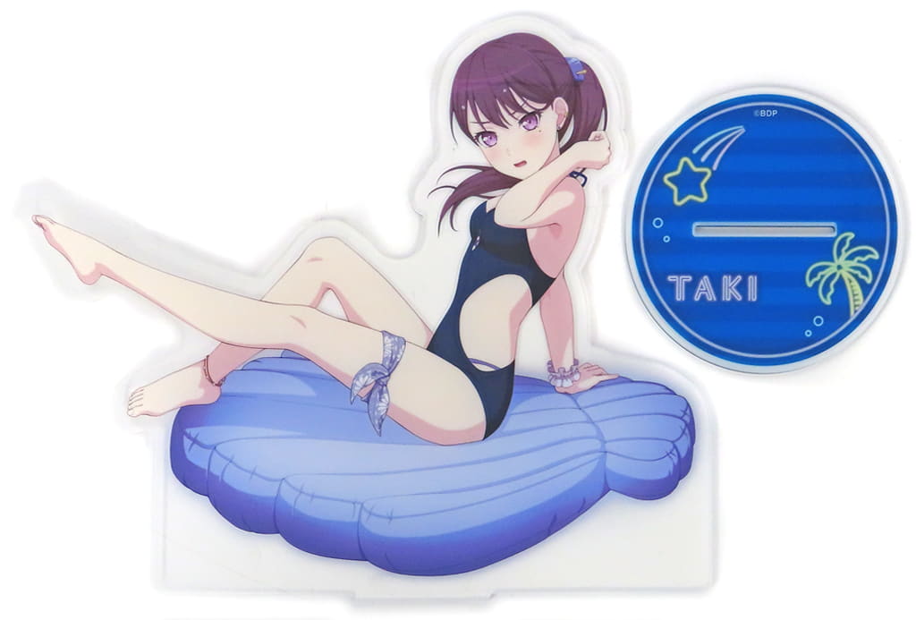 Taki Shiina BanG Dream! Girls Band Party! Extra Large Acrylic Stand Summer Night Party! Version Summer Night Party! in Gamers Exclusive Acrylic Stand [USED]
