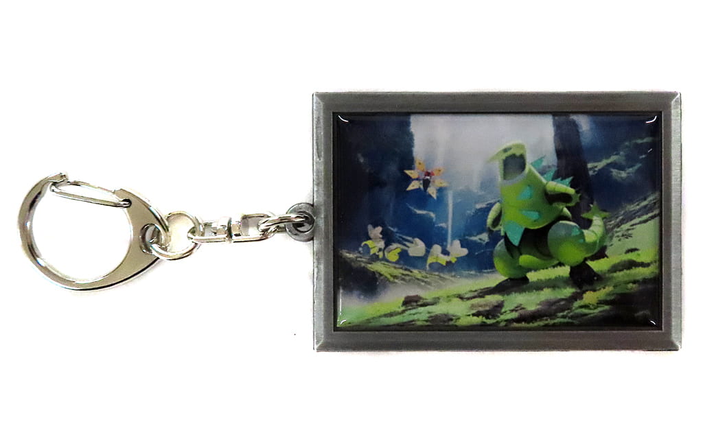 Future A Pokemon Scarlet Violet Metal Keychain Strange Paradox Pokemon Center Limited Key Chain [USED]