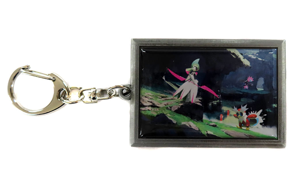 Future B Pokemon Scarlet Violet Metal Keychain Strange Paradox Pokemon Center Limited Key Chain [USED]
