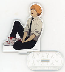Chainsaw Man Denji Newly Drawn Acrylic Stand Mappa Online Limited Bonus for Purchasing All Blu-ray/DVD Vol.1 to Vol.4 Acrylic Stands [USED]