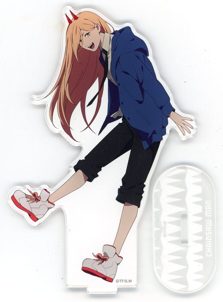 Chainsaw Man Power Newly Drawn Acrylic Stand Mappa Online Limited Bonus for Purchasing All Blu-ray/DVD Vol.1 to Vol.4 Acrylic Stands [USED]