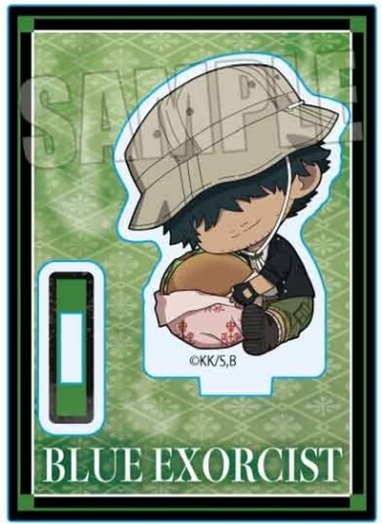 Lewin Light Blue Exorcist: Shimane Illuminati Saga Gyugyutto Mini Stand Acrylic Stands [USED]