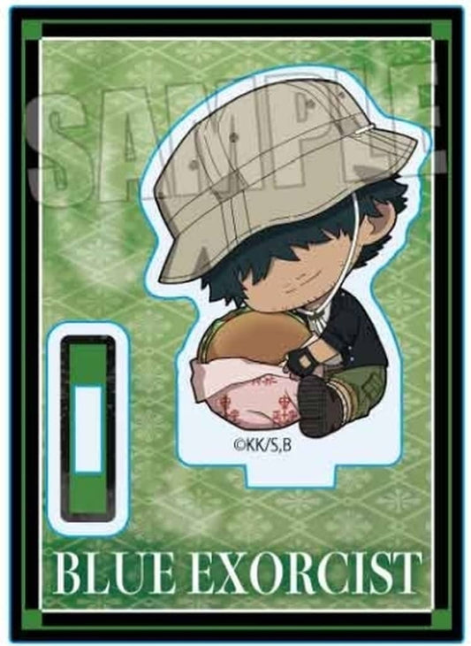 Lewin Light Blue Exorcist: Shimane Illuminati Saga Gyugyutto Mini Stand Acrylic Stands [USED]
