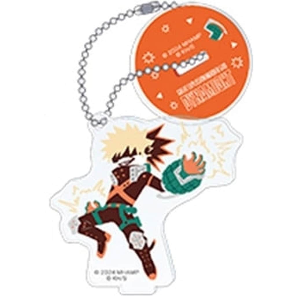 My Hero Academia: You're Next Katsuki Bakugo Yuru Palette Trading Acrylic Keychain with Stand Keychains [USED]
