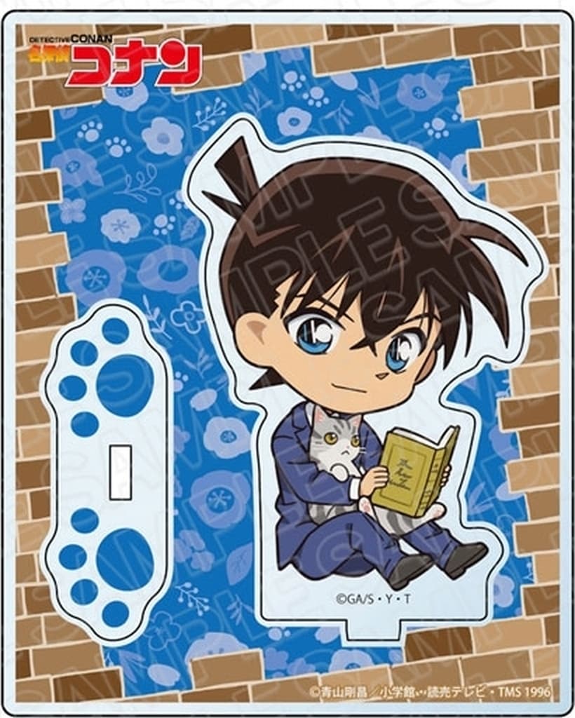 Shinichi Kudo Chibi Cat Ver.3 Detective Conan Acrylic Stand Acrylic Stand [USED]