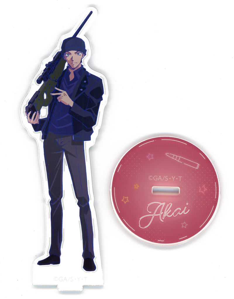 Shuichi Akai Detective Conan Acrylic Stand Emoneon Acrylic Stand [USED]