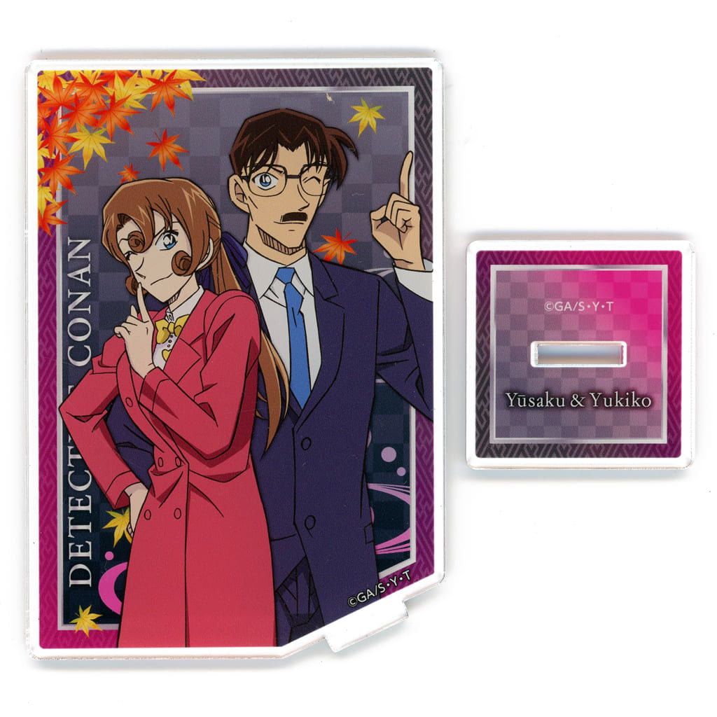 Yusaku Kudo Yukiko Kudo Detective Conan Square Acrylic Stand Vol.3 Acrylic Stand [USED]