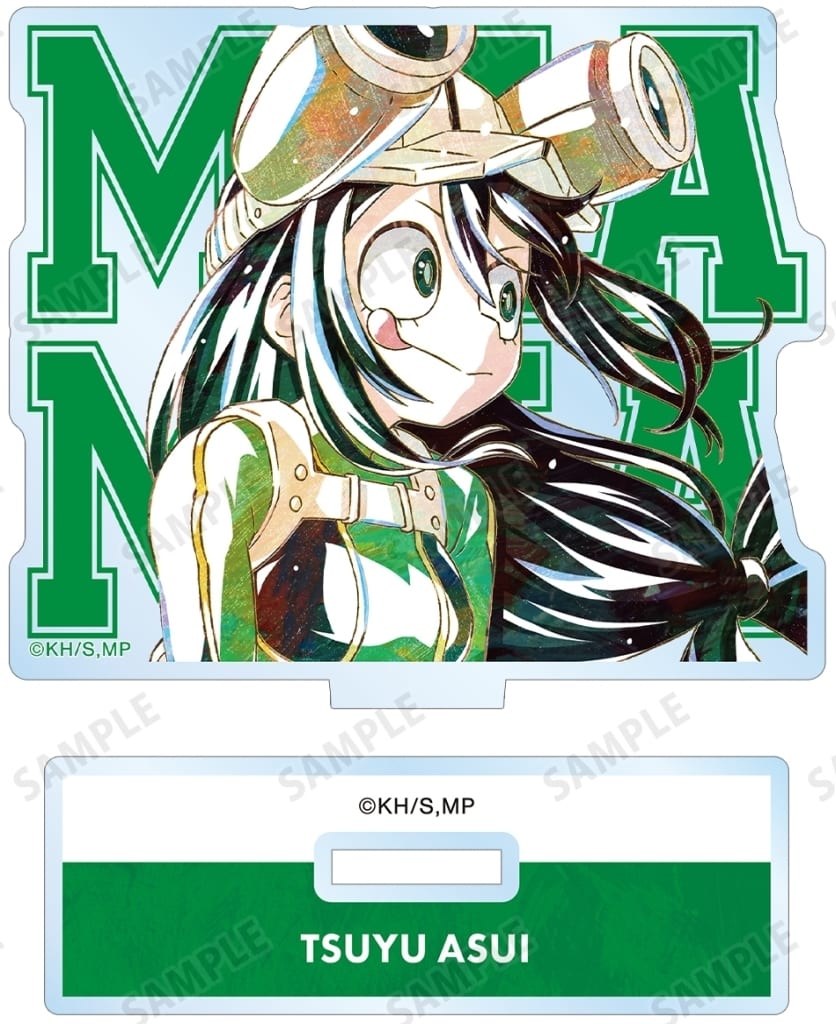 My Hero Academia Tsuyu Asui Ani-Art Part 6 Trading Acrylic Keychain Ver.A Acrylic Stands [USED]