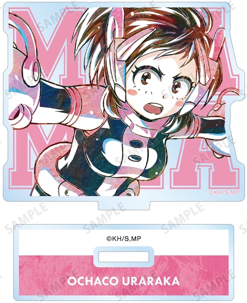 My Hero Academia Ochaco Uraraka A Ani-Art Part 6 Trading Acrylic Keychain Ver.C Acrylic Stands [USED]