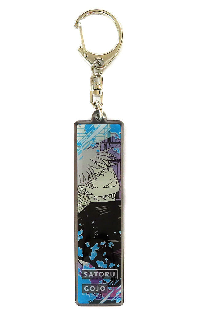 Satoru Gojo Unpainted Face Jujutsu Kaisen Metal Keychain Collection Akutami Gege Jujutsu Kaisen Exhibition Limited Key Chain [USED]
