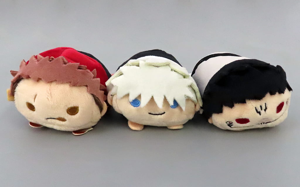 Satoru Gojo, etc. Inhuman Makyo Shinjuku Showdown Ver. Jujutsu Kaisen Noru Chara Mascot Akutami Gege Jujutsu Kaisen Exhibition Limited 3 Piece Set Mascot [USED]