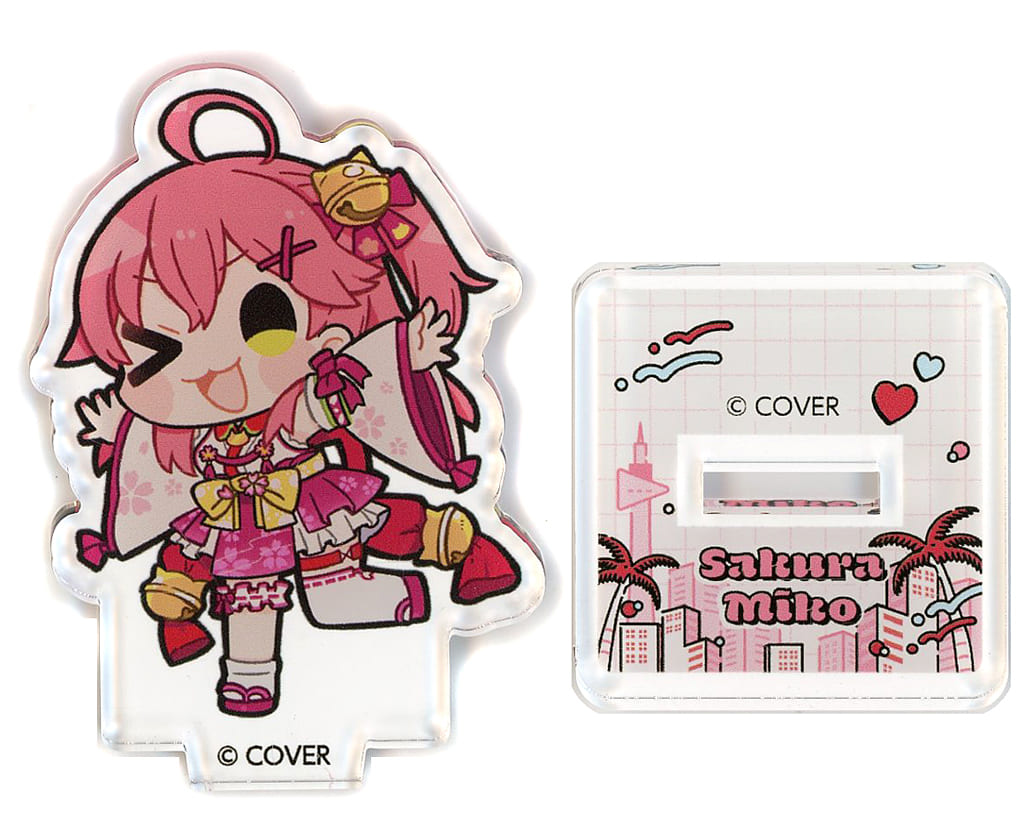 Sakura Miko VTuber Hololive Mini Acrylic Stand Hololive City'24 Exclusive Acrylic Stands [USED]