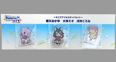 Nekomata Okayu, etc. VTuber Hololive Hololive Gamers Mini Acrylic Stand Hololive City'24 Exclusive Set of 3 Acrylic Stands [USED]
