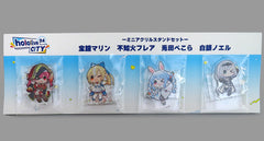 VTuber Hololive Houshou Marine & Others Hololive 3rd Generation Mini Acrylic Stand Hololive City'24 Exclusive Set of 4 Acrylic Stands [USED]