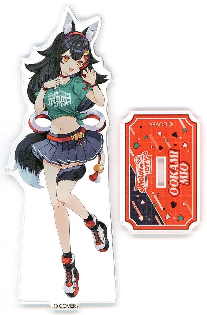 Ookami Mio VTuber Hololive Acrylic Stand hololive CITY '24 at Greenland Exclusive Acrylic Stands [USED]