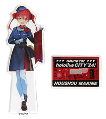Houshou Marine VTuber Hololive Acrylic Stand hololive CITY '24 hololive TOURIST Exclusive Acrylic Stands [USED]