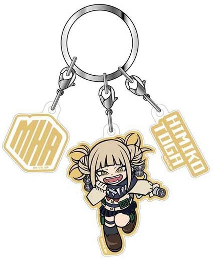 My Hero Academia Toga Himiko 6 Triple Acrylic Keychain Vol.3 Keychains [USED]
