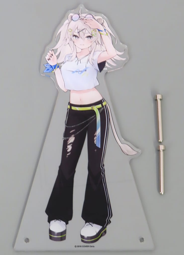 VTuber Hololive Shishiro Botan Gyaru-Inspired Outfit Big Acrylic Stand Lawson Loppi HMV & Books Online Limited Acrylic Stands [USED]