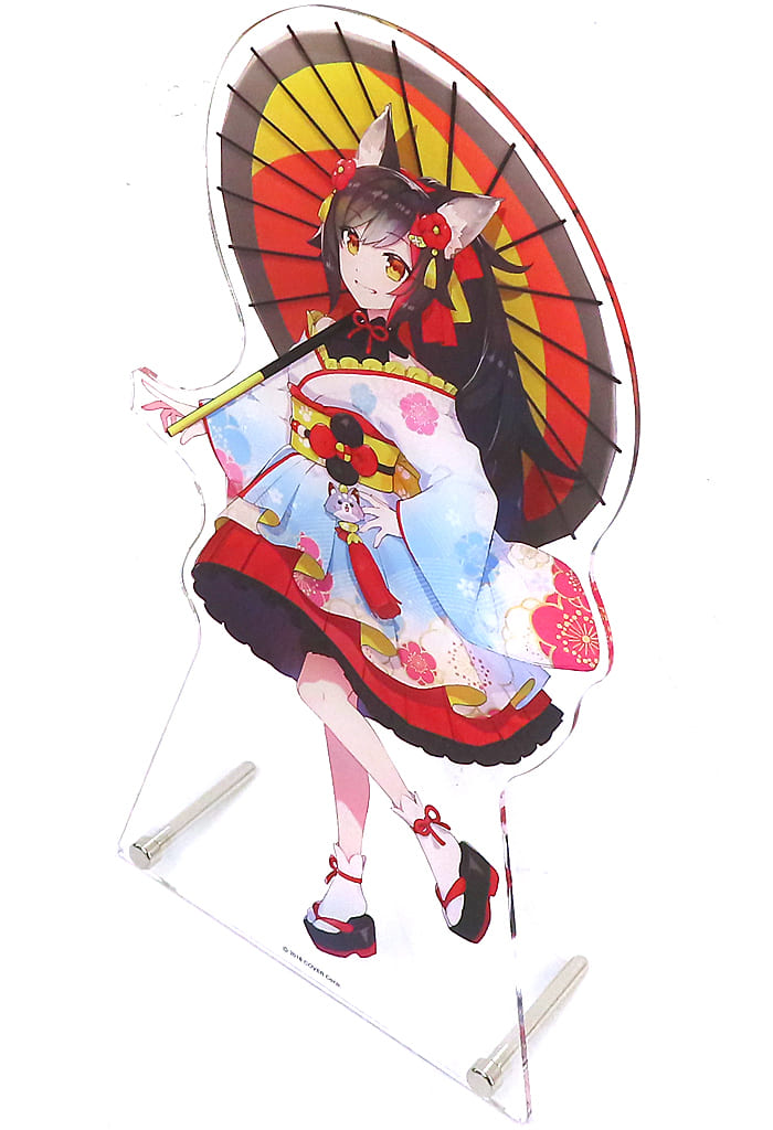 Ookami Mio Asian-Inspired Outfit VTuber Hololive Big Acrylic Stand Lawson Loppi HMV & Books Online Limited Acrylic Stands [USED]