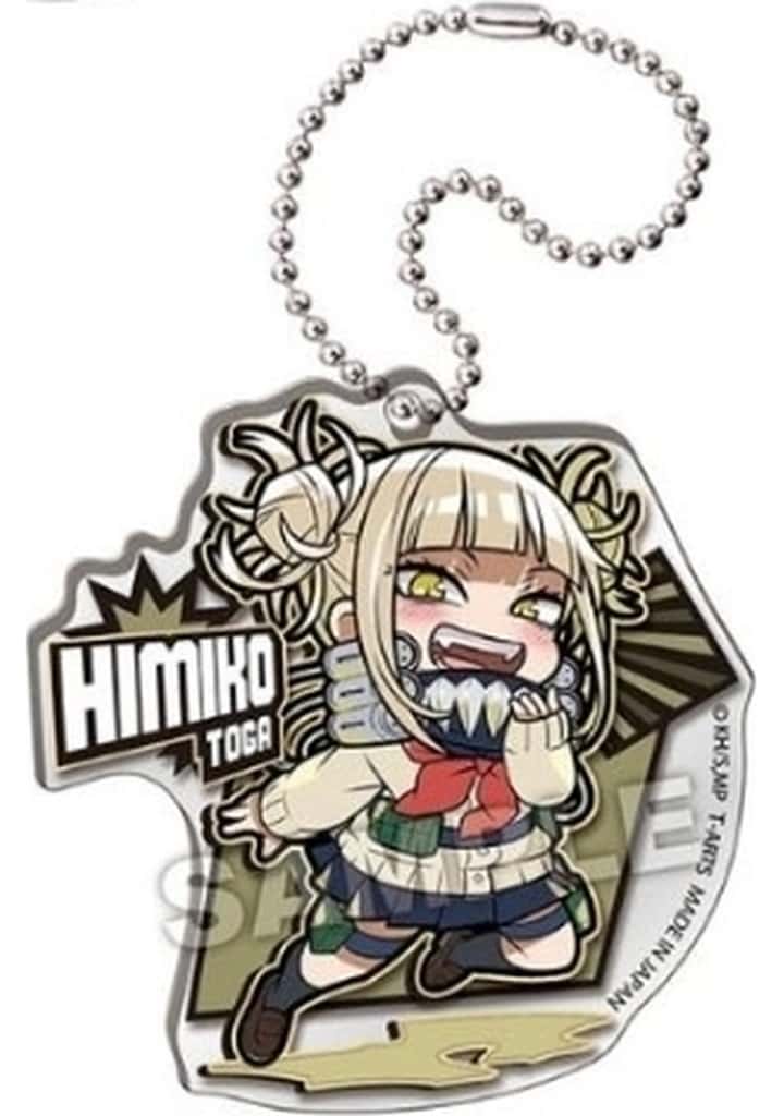 My Hero Academia Toga Himiko Defome Decisive Battle! Acrylic Keychain Keychains [USED]