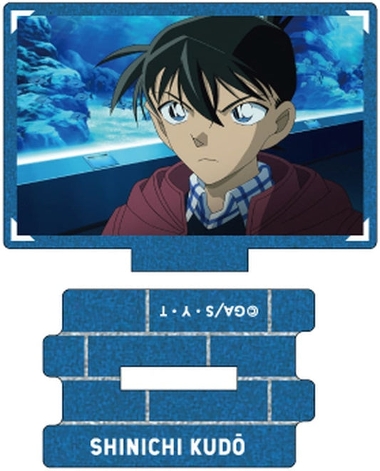 Shinichi Kudo E Detective Conan Metallic Mini Acrylic Stand Scene Trading Ver. Shinichi Kudo Collection Vol.4 Acrylic Stand [USED]