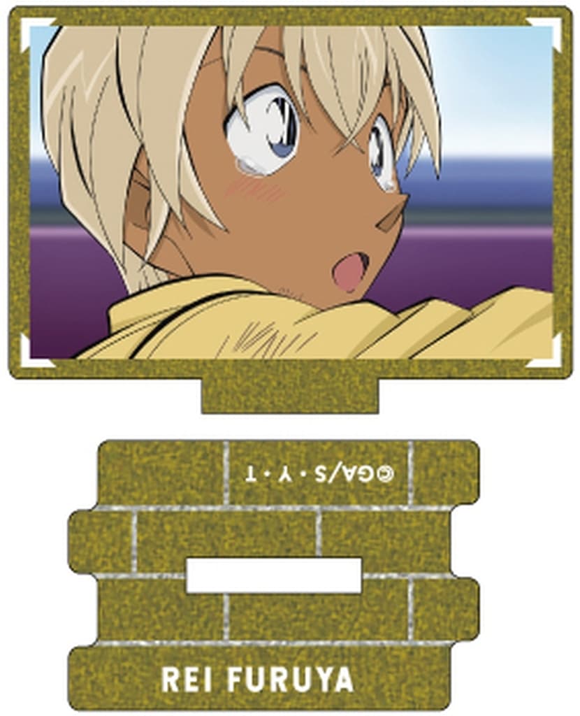 Toru Amuro F Detective Conan Metallic Mini Acrylic Stand Scene Trading Ver. Tooru Amuro Collection Vol.4 Acrylic Stand [USED]