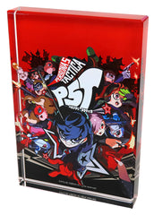 Persona 5 Tactica Package Illustration Acrylic Block Acrylic Stands [USED]