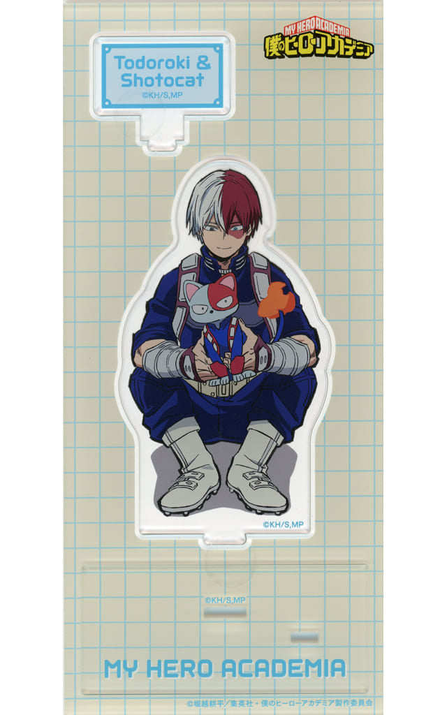 My Hero Academia Shoto Todoroki Shoto Cat Acrylic Stand MHAnimals Acrylic Stands [USED]