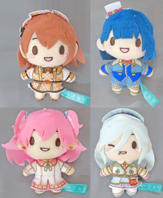 Minori Hanasato, etc. Hatsune Miku: Colorful Stage! Fuwapuchi Mascot More More Jump! EX All 4 Types Set Mascot [USED]