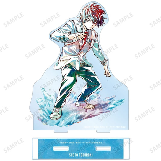 My Hero Academia Shoto Todoroki Ani-Art Part 7 Big Acrylic Stand Pop Up Shop Vol.3 in AMNIBUS STORE Exclusive Acrylic Stands [USED]