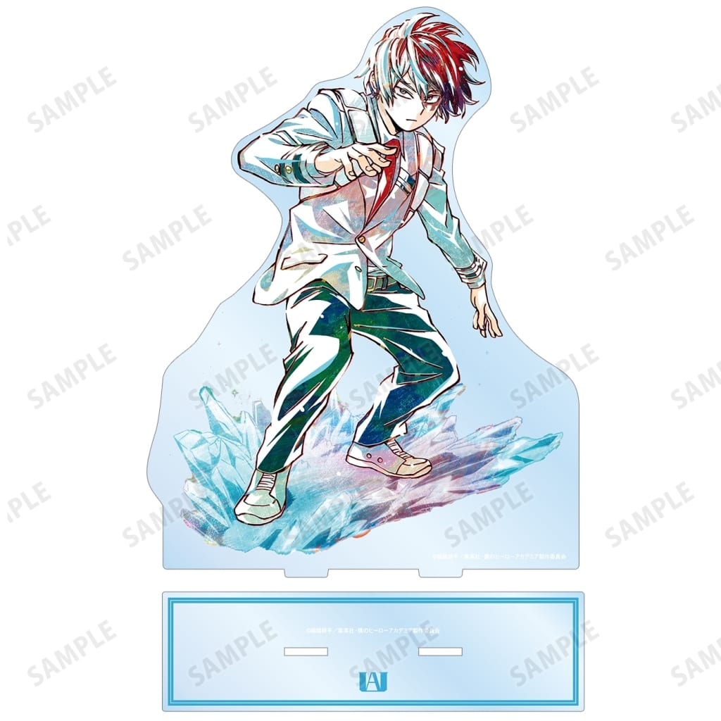 My Hero Academia Shoto Todoroki Ani-Art Part 7 Extra Large Acrylic Stand Pop Up Shop Vol.3 in AMNIBUS STORE Exclusive Acrylic Stands [USED]