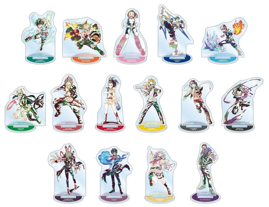 My Hero Academia Izuku Midoriya & Others Ani-Art Vol. 3 Full Body Ver. Trading Mini Acrylic Stand Pop Up Shop Vol.3 in AMNIBUS STORE Exclusive All 15 Types Set Acrylic Stands [USED]