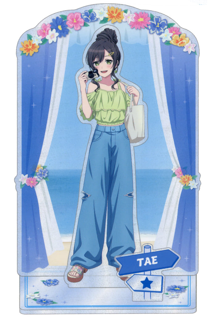 Tae Hanazono BanG Dream! Girls Band Party! Big Diorama Acrylic Figure 2024 Summer Version Vol.1 Gigo Festa 2024 Summer Exclusive Acrylic Stand [USED]
