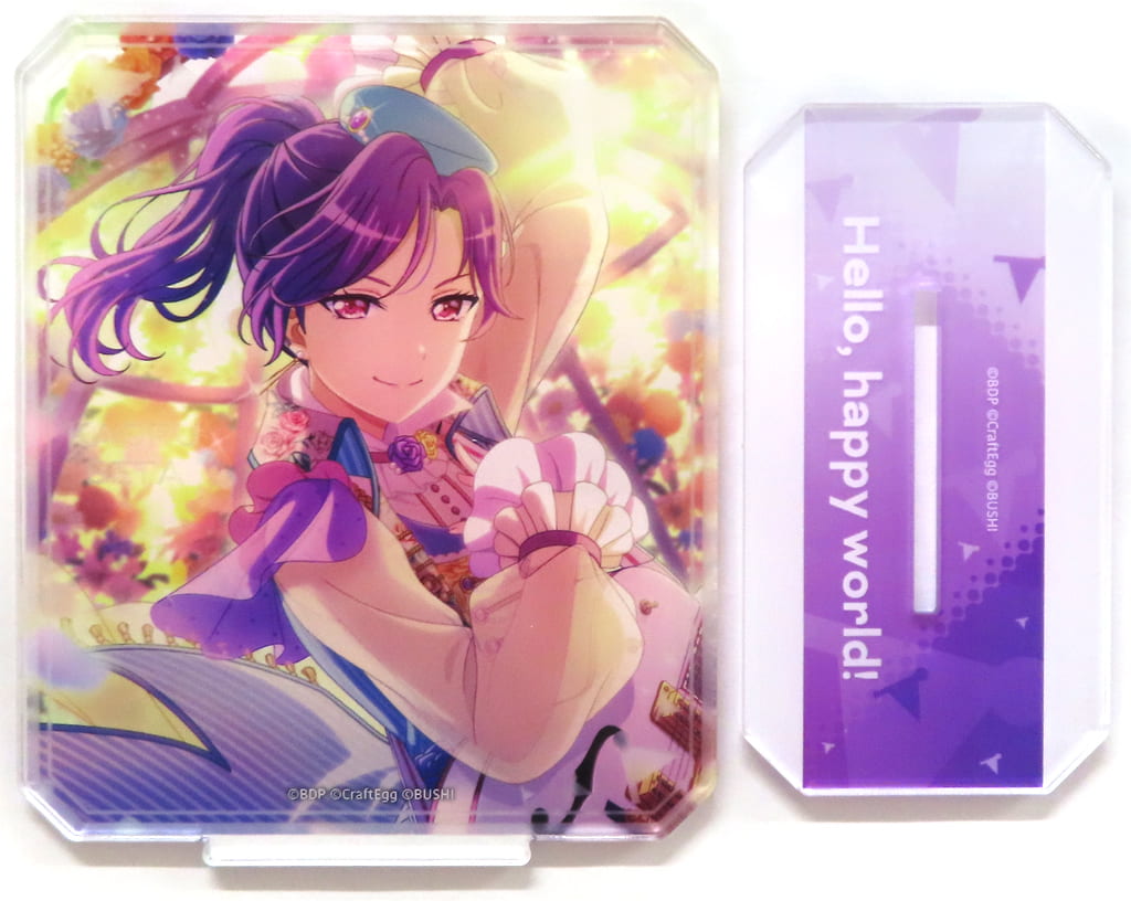 Kaoru Seta BanG Dream! Girls Band Party! Octagon Acrylic Stand Hello, Happy World! Acrylic Stand [USED]