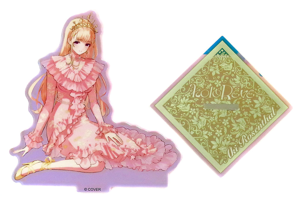 Aki Rosenthal VTuber Hololive HoloReve Collection No.1 Acrylic Stand Only Shop & Fair Exclusive Acrylic Stands [USED]