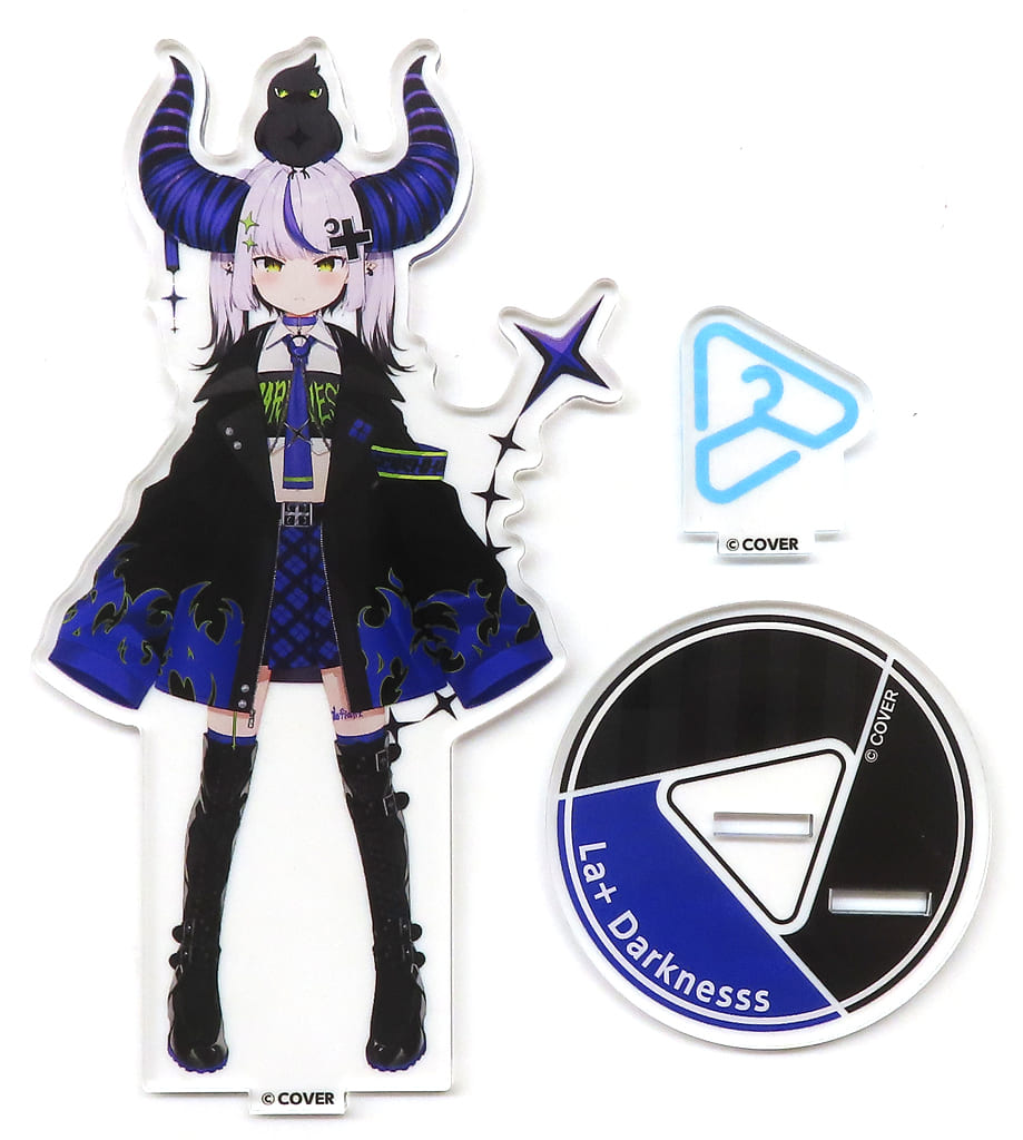 La+ Darknesss VTuber Hololive Hololive Closet Casual Outfit Acrylic Stand Acrylic Stands [USED]