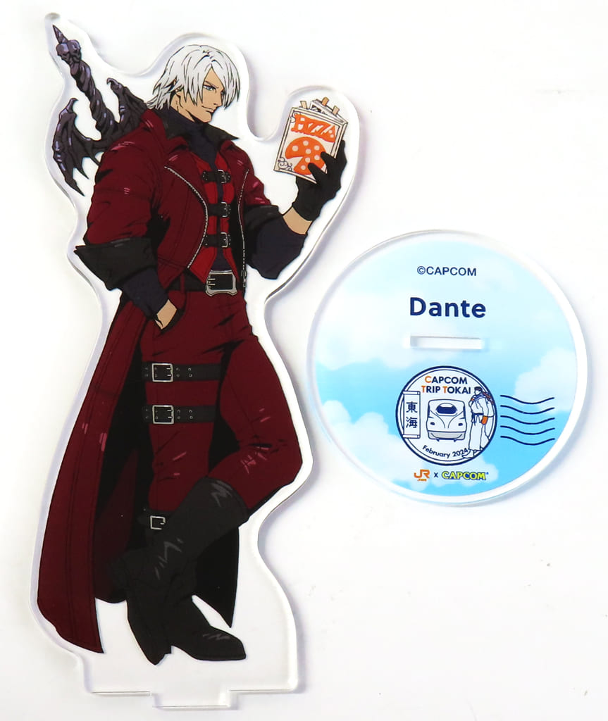 Devil May Cry Dante Devil May Cry Acrylic Stand JR Tokai CAPCOM Exclusive Acrylic Stands [USED]