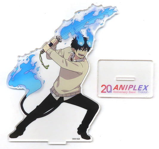 Rin Okumura Blue Exorcist Aniplex 20th Anniversary Acrylic Stand Aniplex 20th Anniversary Event: Thanx Limited Acrylic Stands [USED]