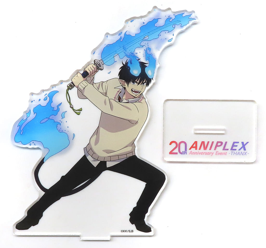 Rin Okumura Blue Exorcist Aniplex 20th Anniversary Acrylic Stand Aniplex 20th Anniversary Event: Thanx Limited Acrylic Stands [USED]