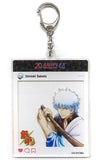 Gintoki Sakata Gintama Aniplex 20th Anniversary SNS Style Acrylic Keychain Aniplex 20th Anniversary Event: Thanx Limited Key Chain [USED]