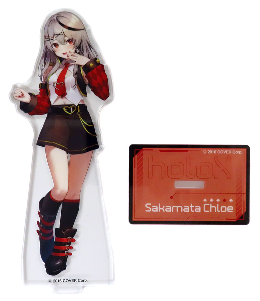 Sakamata Chloe Japan Dodeka Nation Project VTuber Hololive Original Acrylic Stand Secret Society holoX LAWSON Limited Acrylic Stands [USED]