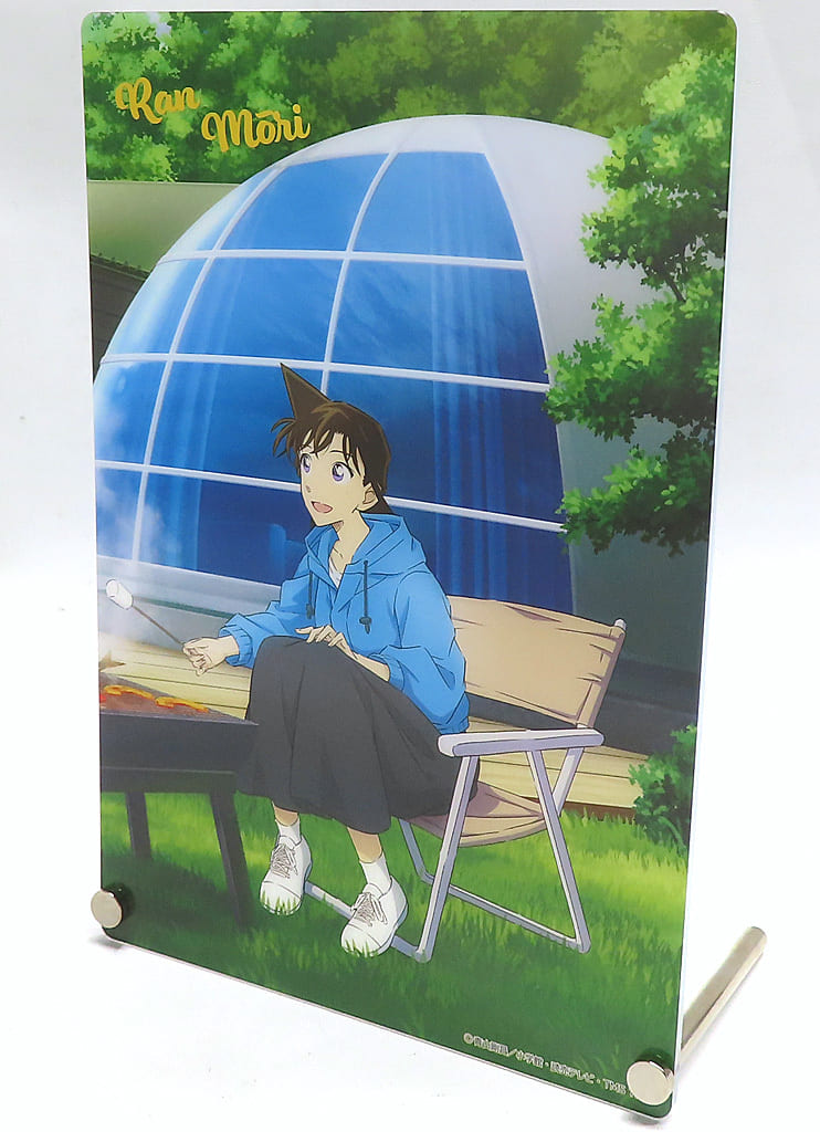 Mori Ran Detective Conan Acrylic Panel Glamping Ver. Acrylic Stand [USED]
