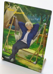 Toru Amuro Detective Conan Acrylic Panel Glamping Ver. Acrylic Stand [USED]